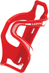 Lezyne koszyk na bidon FLOW CAGE SL-L ENHANCED lewy czerwony