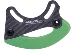 Mozartt napinacz łańcucha Meno Carbon zielony