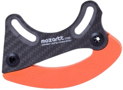 Mozartt napinacz łańcucha Meno Carbon pomarańczowy