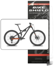 BikeShield naklejki ochronne Stay/head Shield Kit matowe