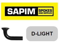 Sapim szprycha D-Light Black 262mm 4szt