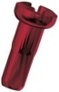 Sapim nypel Polyax alu czerwony 2mm | 14mm 10szt