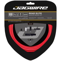 Jagwire zestaw hamulcowy Road Elite Sealed Brake czerwony