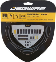 Jagwire zestaw przerzutkowy Universal Sport szary