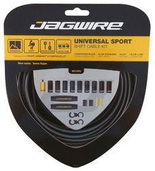 Jagwire zestaw przerzutkowy Universal Sport szary