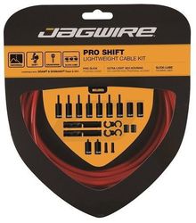 Jagwire zestaw przerzutkowy Pro 2X Shift czerwony