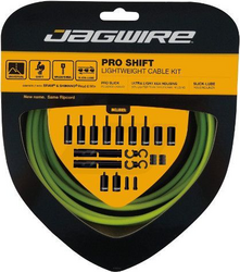 Jagwire zestaw przerzutkowy Pro 2X Shift zielony