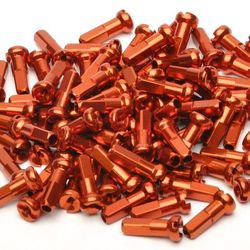 Sapim nypel Polyax alu pomarańczowy 2mm | 14mm 10szt