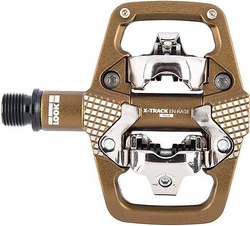 Look pedały MTB X-Track EN-Rage Plus brązowe + bloki