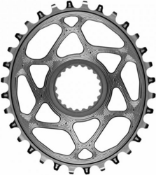absoluteBlack koronka OVAL SHIMANO M9100/M8100/M7100 szara 28T